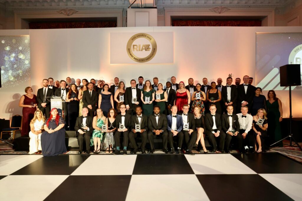 UK rail suppliers celebrated at 2025 RISE Awards