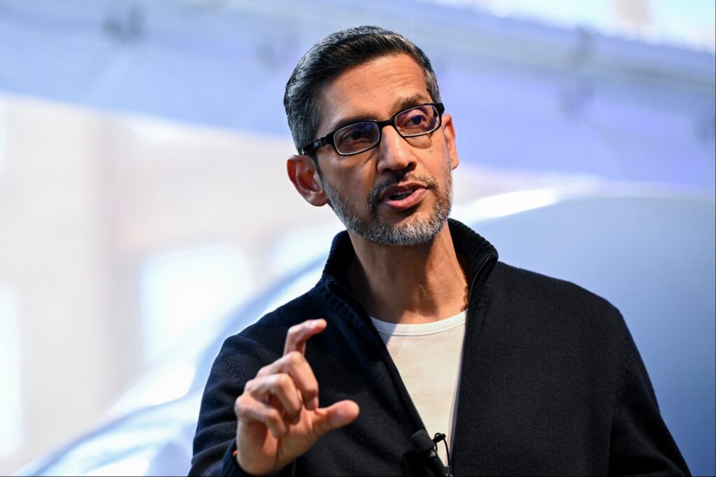 Google CEO Sundar Pichai Is a Billionaire for the First Time