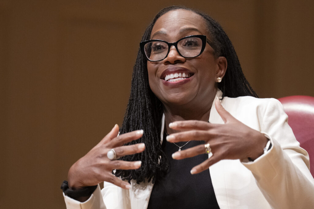 Justice Ketanji Brown Jackson draws attention with strong dissents and carefully chosen words