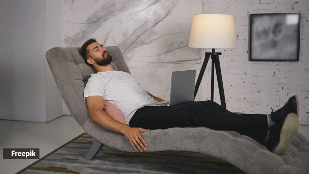 recline