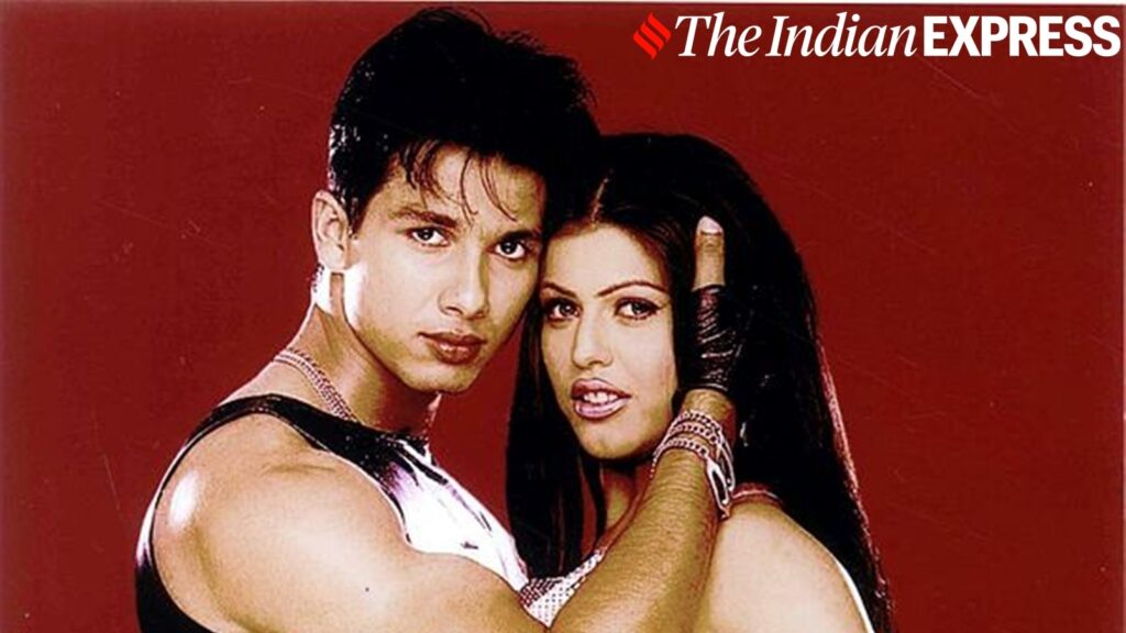 Shahid Kapoor and Shenaz Treasury in film Ishq Vishk