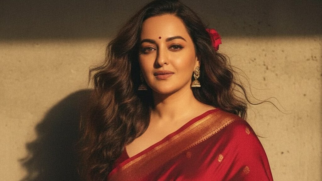 Sonakshi tries her hand at Nano Banana AI Saree trend