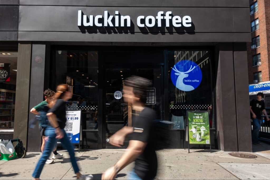 Luckin Coffee Is Making a US Run at Starbucks