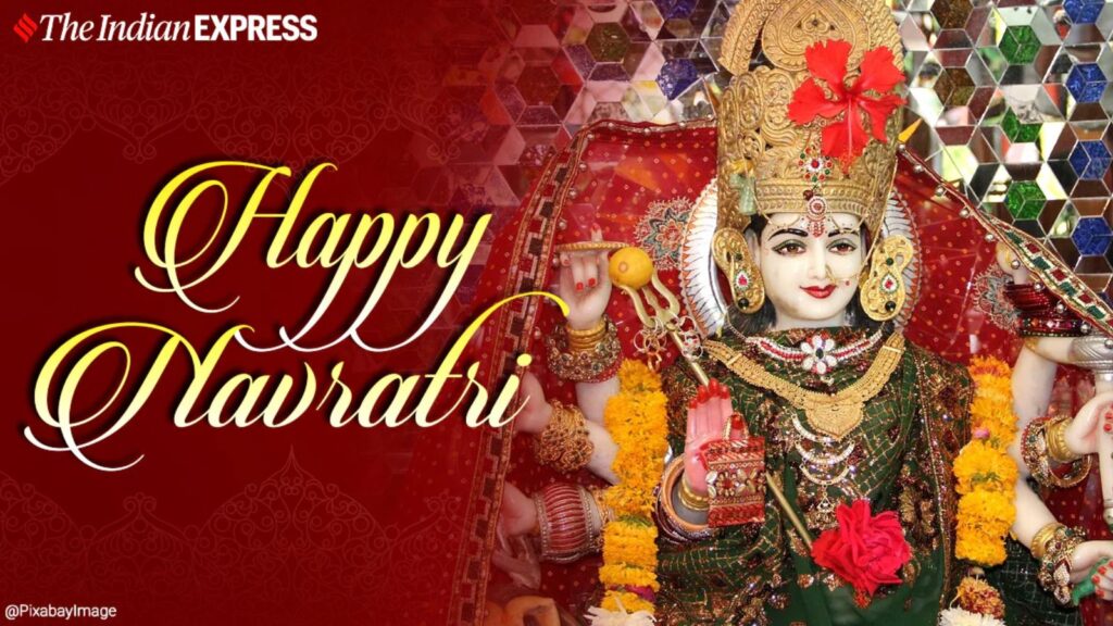 Happy Navratri 2025 Day 1 Wishes Quotes, Messages, Images, Photos