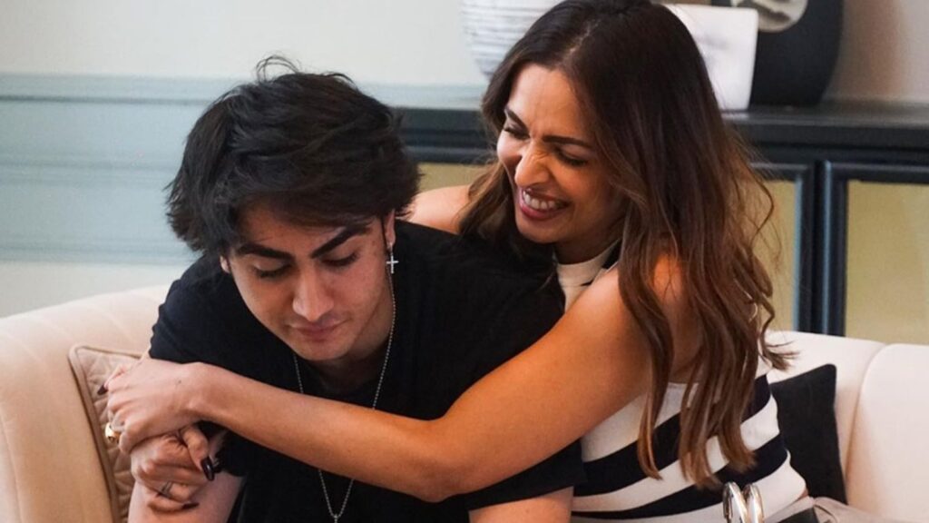 Malaika Arora with son Arhaan Khan