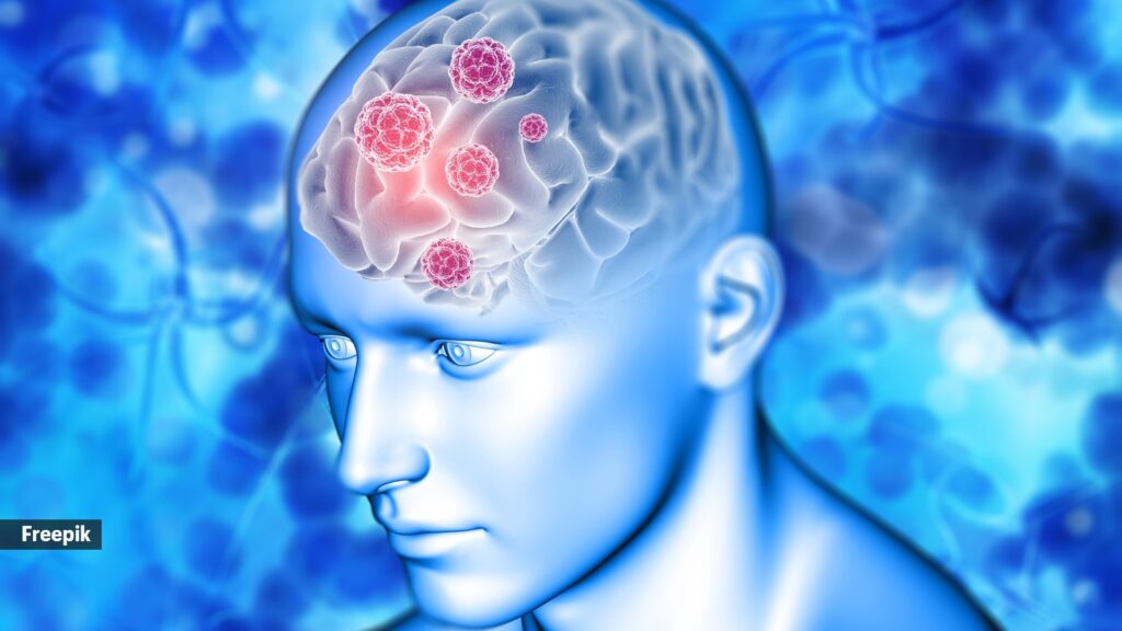 Elevated neurofilament light chain reflects neuronal injury and is one of the most sensitive blood markers we have for ongoing brain damage.