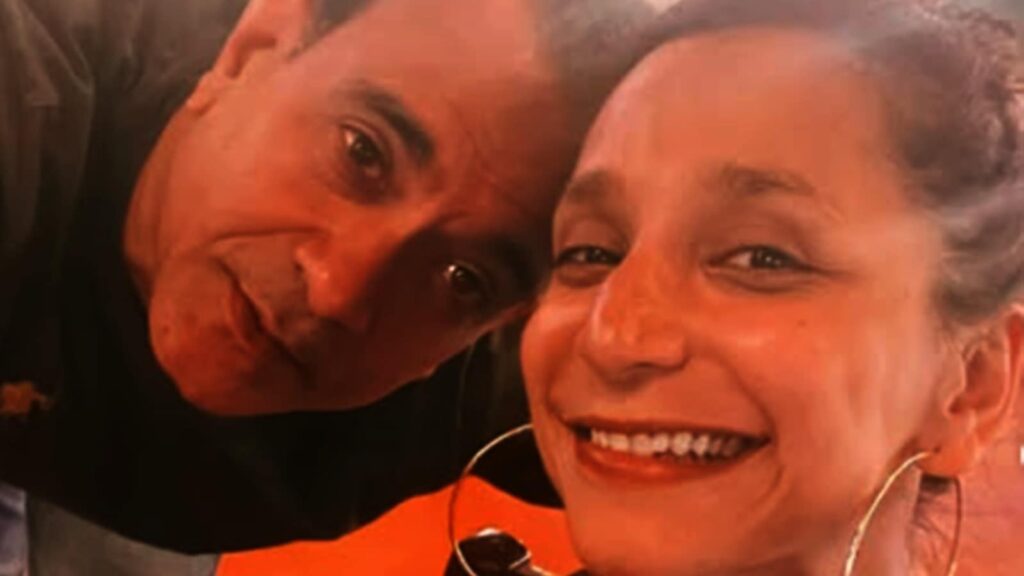 Manish Chaudhari and wife Shruti Mishra